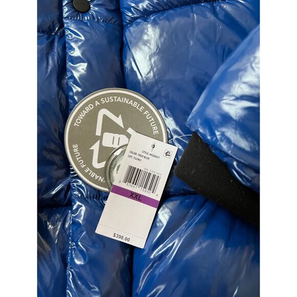 Michael Kors Men's True Blue Puffy Quilted Insulated Puffer Jacket Size 2XL $398 - Picture 6 of 10